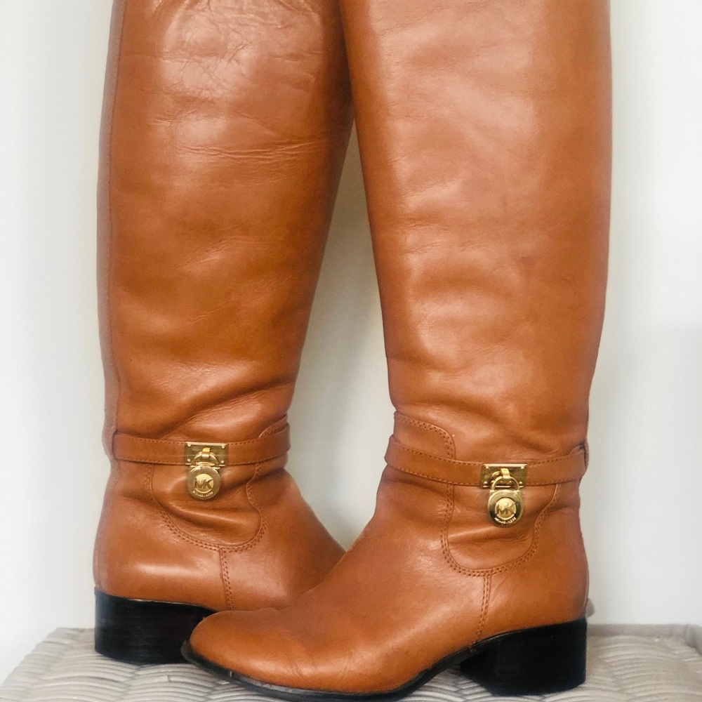 Michael Kors Leather Boots
